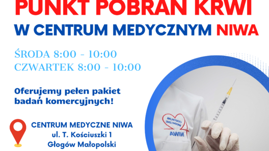 PUNKT POBRAN KRWI Glogow Mlp