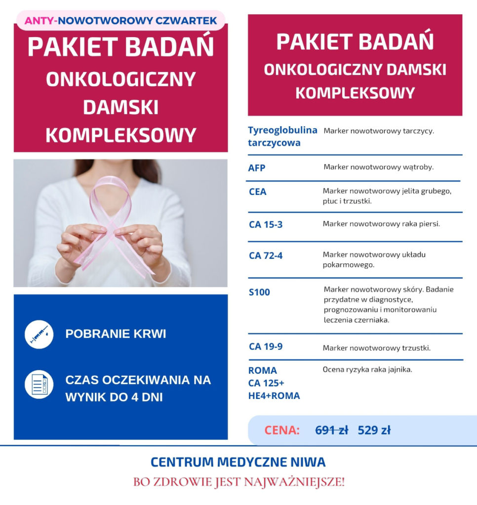 Antynowotworowy Czwartek w CM NIWA!