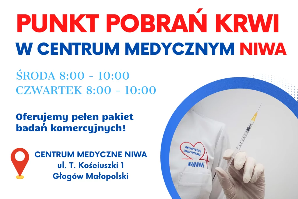 PUNKT POBRAN KRWI Glogow Mlp