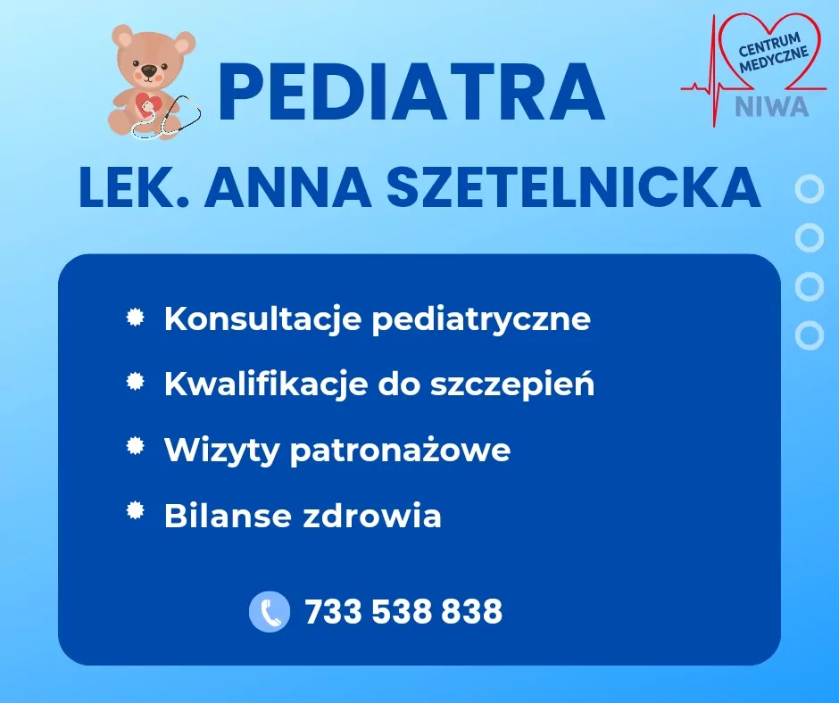 Anna Szetelnicka lekarz pediatra glogow malopolski