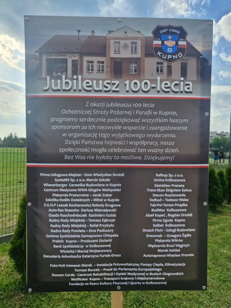 100 lat OSP w Kupnie
