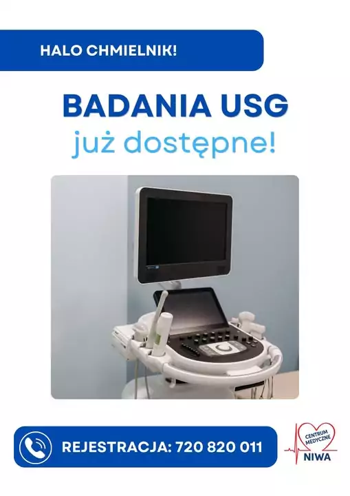 CM Niwa Głogów Młp. USG w Centrum Medycznym NIWA Chmielnik 1
